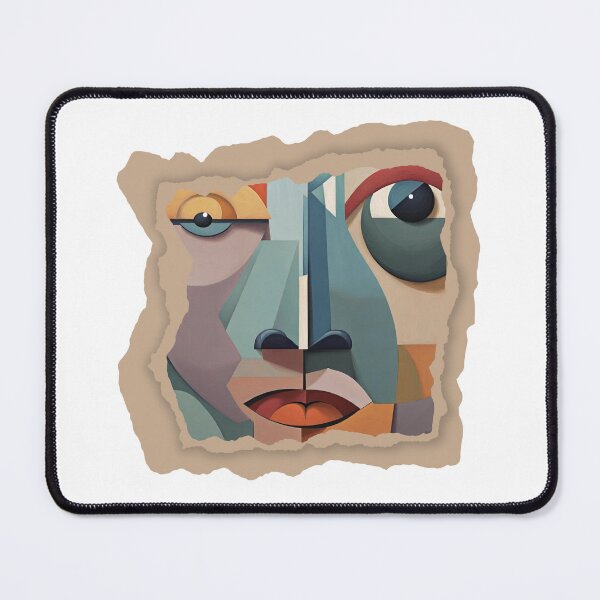 Item preview, Cubist Abstract Face designed and sold by Wilcox PhotoArt.