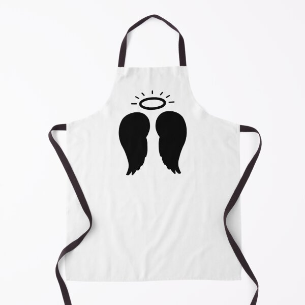Item preview, Angel black wing silhuette with gloria, black designed and sold by EvaAngel.