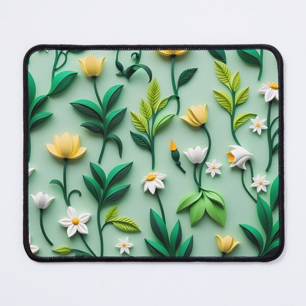 Item preview, Realistic intense 3D wild flowers/1 - expressive botanical pattern. designed and sold by My-fake-places.