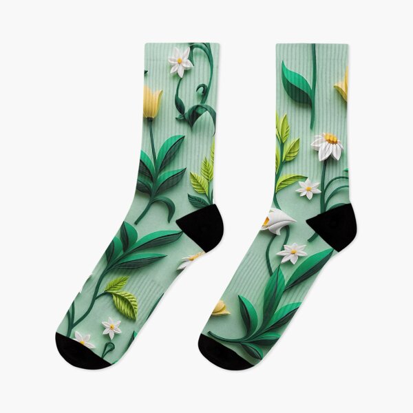 Item preview, Realistic intense 3D wild flowers/1 - expressive botanical pattern. designed and sold by My-fake-places.