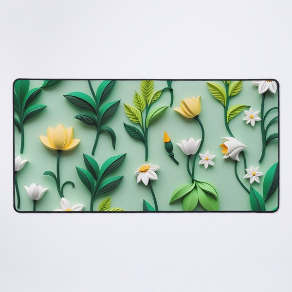 Item preview, Realistic intense 3D wild flowers/1 - expressive botanical pattern. designed and sold by My-fake-places.