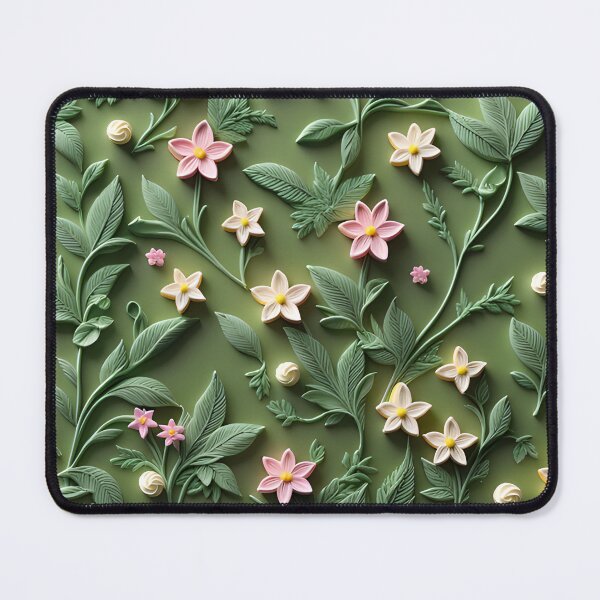 Item preview, Realistic intense 3D wild flowers/3 - expressive botanical pattern. designed and sold by My-fake-places.