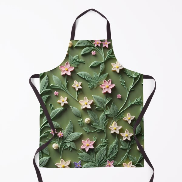 Item preview, Realistic intense 3D wild flowers/3 - expressive botanical pattern. designed and sold by My-fake-places.