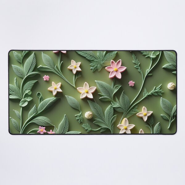 Item preview, Realistic intense 3D wild flowers/3 - expressive botanical pattern. designed and sold by My-fake-places.