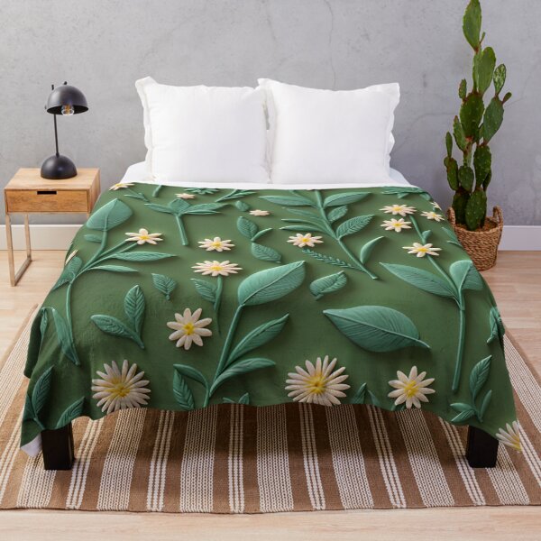 Item preview, Realistic intense 3D wild flowers/4 - expressive botanical pattern. designed and sold by My-fake-places.