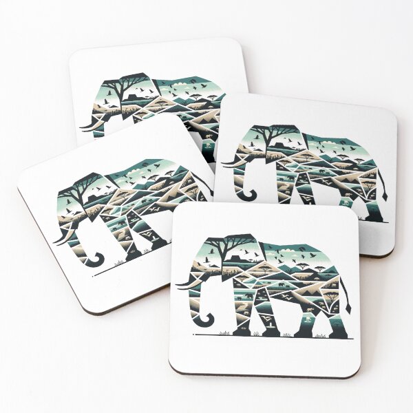 Item preview, Elephant II designed and sold by FarbenFabel.