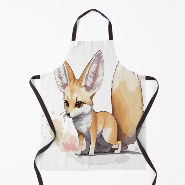 Item preview, Fennec fox in watercolors designed and sold by LongIslandDesgn.