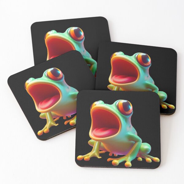 Item preview, Screaming froggy designed and sold by ArminGreen.
