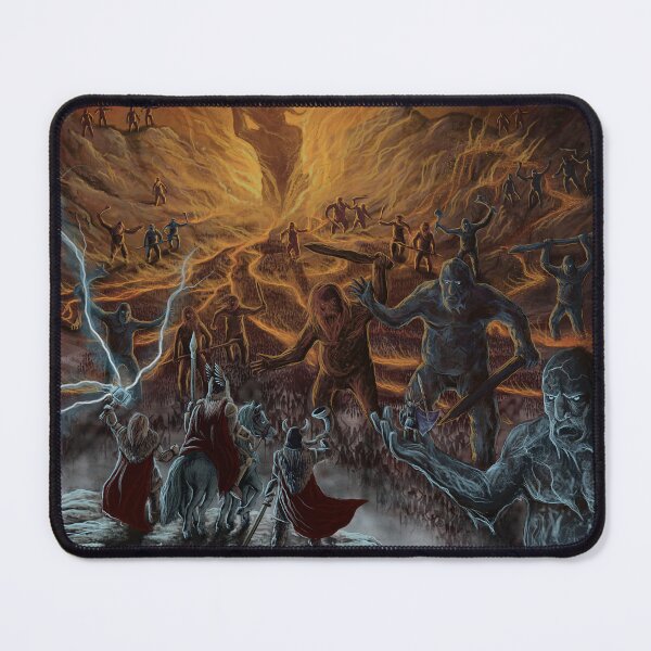 Item preview, Ragnarok the twilight of the Viking gods designed and sold by MacchabeeArt.