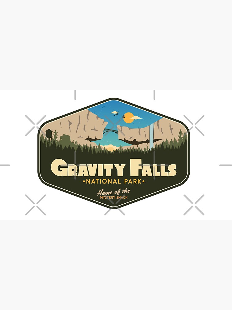 Thumbnail 7 of 7, Cap, Gravity Falls National Park - Home of the Mystery Shack! designed and sold by magrodanny.