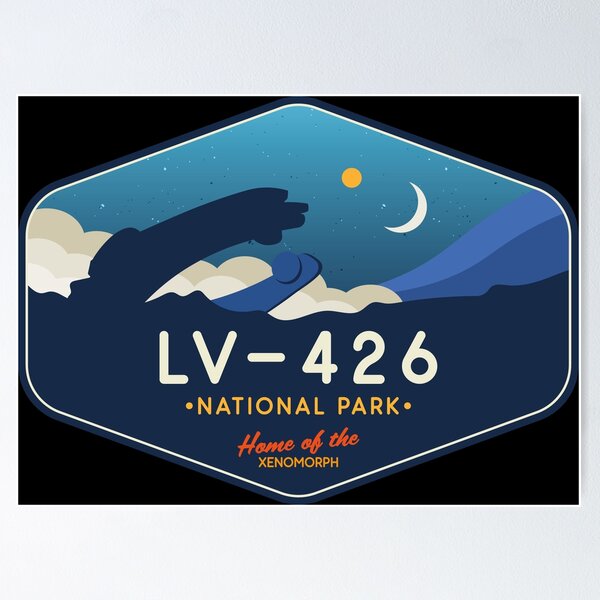 Item preview, LV-426: National Park Shirt - Home of the Xenomorph!  designed and sold by magrodanny.