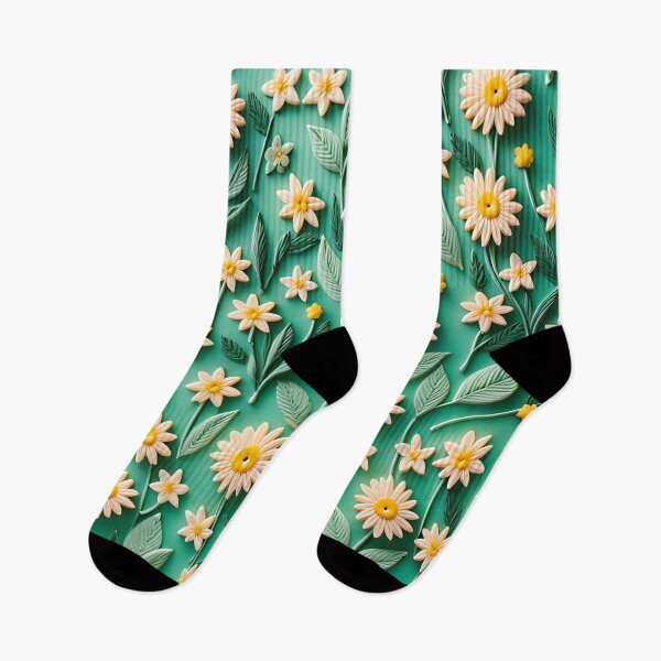 Item preview, Realistic intense 3D wild flowers/6 - expressive botanical pattern. designed and sold by My-fake-places.