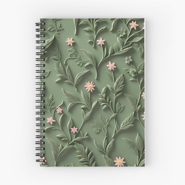 Item preview, Realistic intense 3D wild flowers/5 - expressive botanical pattern. designed and sold by My-fake-places.