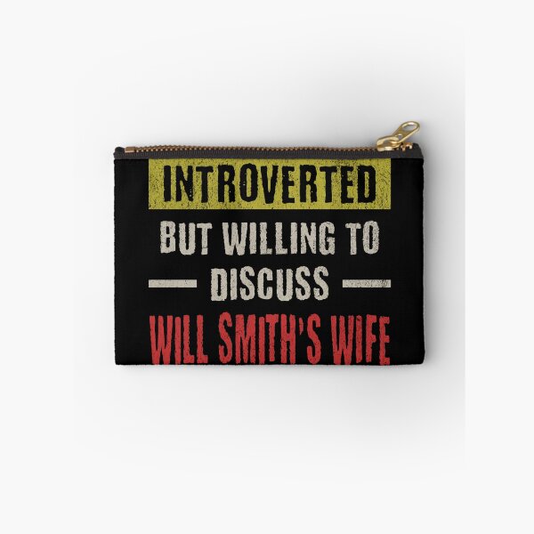 Item preview, Introverted But Willing to Discuss Will Smith’s Wife designed and sold by Studio Bankai.