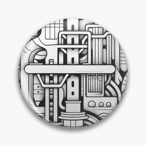 Item preview, Abstract 80's Inspired Coloring Page designed and sold by HarlemHustle.