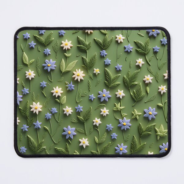 Item preview, Realistic intense 3D wild flowers/9 - expressive botanical pattern. designed and sold by My-fake-places.