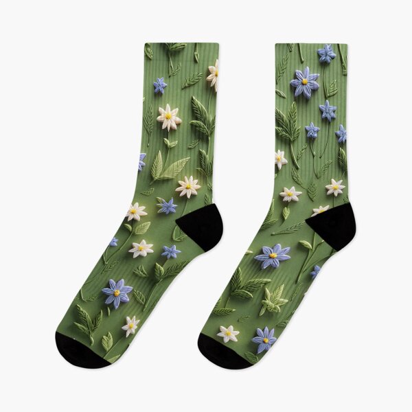 Item preview, Realistic intense 3D wild flowers/9 - expressive botanical pattern. designed and sold by My-fake-places.