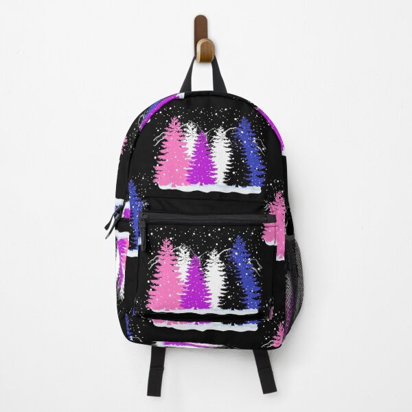 Item preview, Subtle Genderfluid Christmas Tree Forest Gender Fluid Flag Aesthetic Winter Theme designed and sold by ontrendshirts.