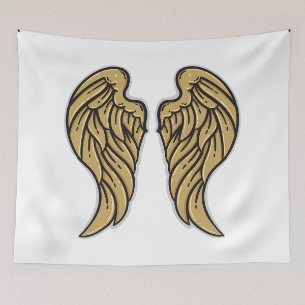 Item preview, Earthly Elegance: Brown Angel Wings designed and sold by EvaAngel.