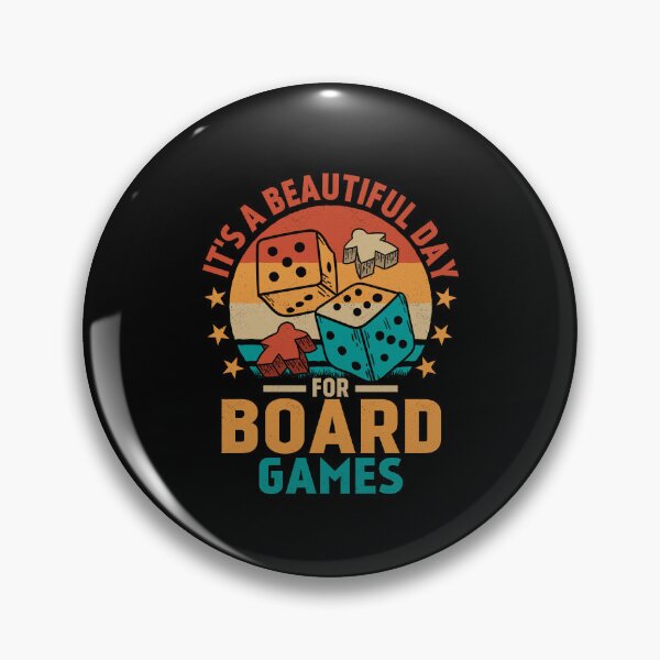 Item preview, It's A Beautiful Day For Board Games Nerd Gamer Player designed and sold by Artee79.