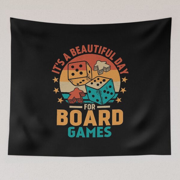 Item preview, It's A Beautiful Day For Board Games Nerd Gamer Player designed and sold by Artee79.