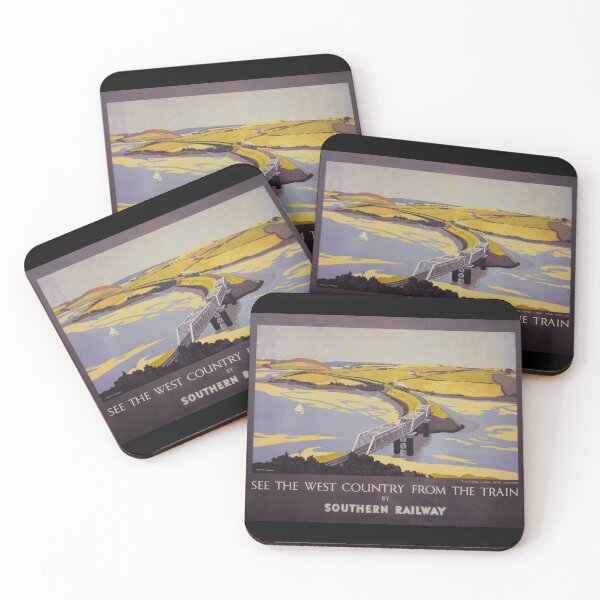 Item preview, Vintage Southern Railway Travel Poster The West Country designed and sold by Random Railways.