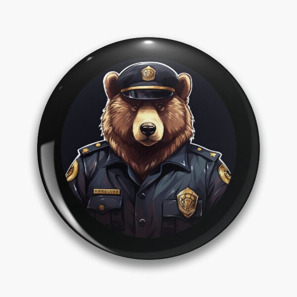 Item preview, Bear policewoman designed and sold by Soulskier.