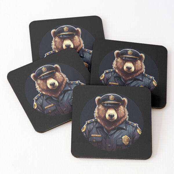 Item preview, Bear policewoman designed and sold by Soulskier.