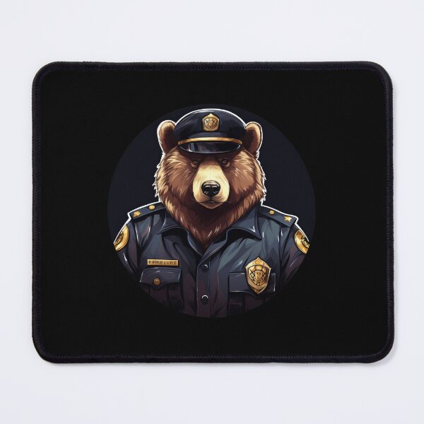 Item preview, Bear policewoman designed and sold by Soulskier.