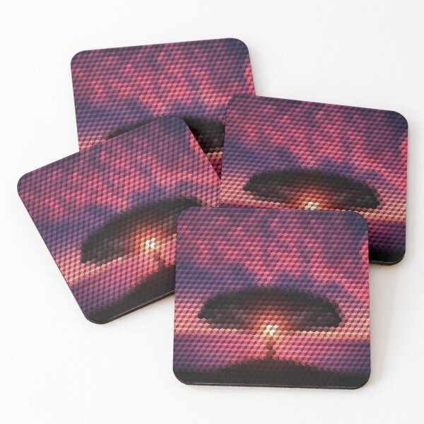 Item preview, Tree Sunset 3D Cubes Low Poly Art designed and sold by SpiroJo.