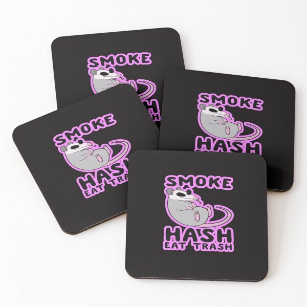 Item preview, smoke hash eat trash designed and sold by Ratatatts.