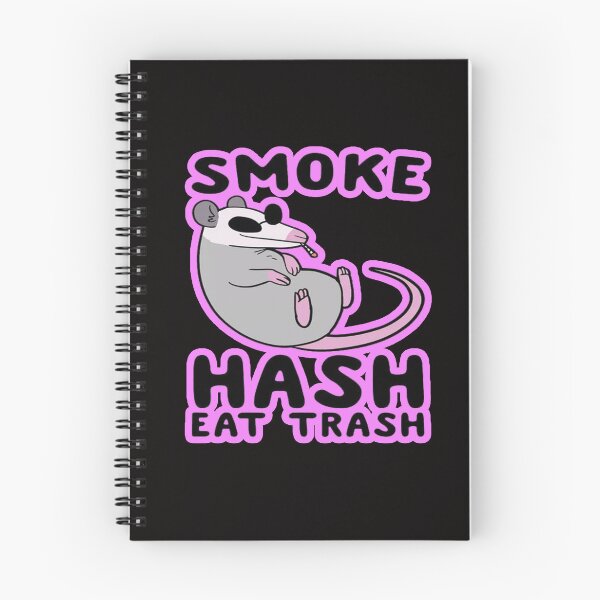 Item preview, smoke hash eat trash designed and sold by Ratatatts.