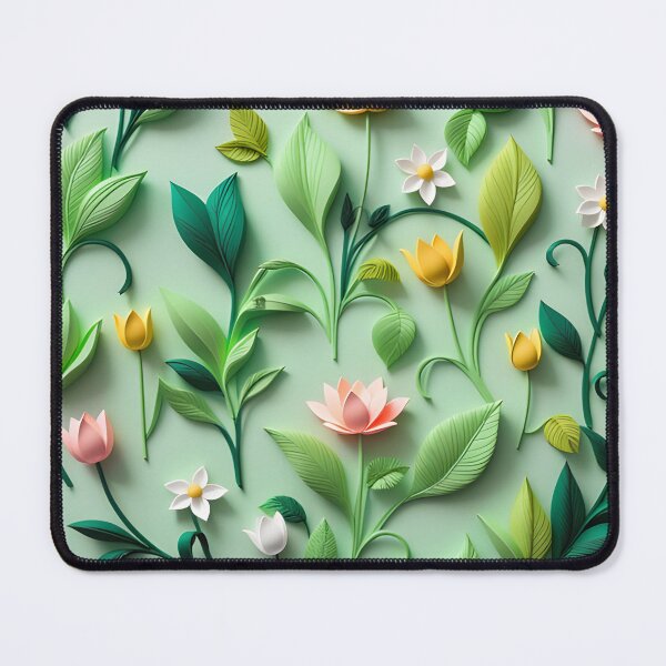 Item preview, Realistic intense 3D wild flowers/11 - expressive botanical pattern. designed and sold by My-fake-places.