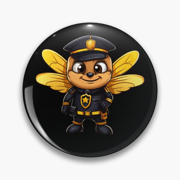 Item preview, Police bee designed and sold by Soulskier.
