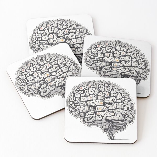 Item preview, Big Wrinkly Brain, Much Smart designed and sold by BigusPanda.