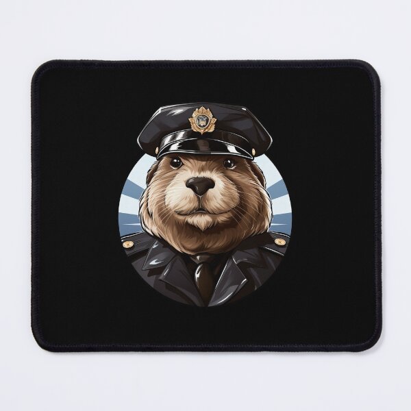 Item preview, Beaver policeman designed and sold by Soulskier.