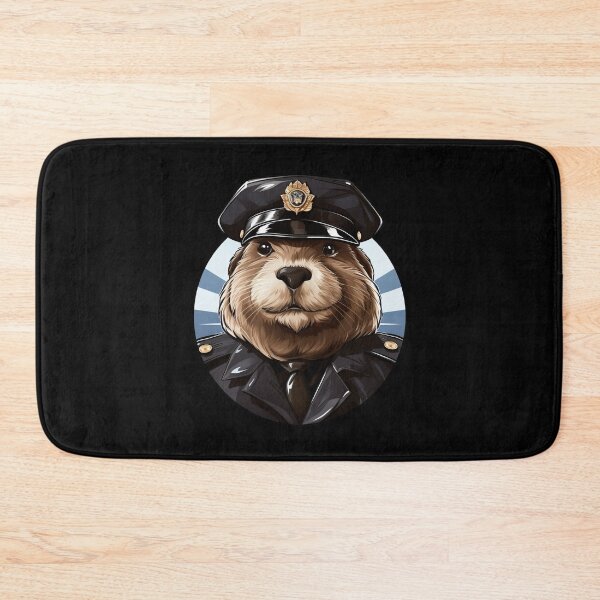 Item preview, Beaver policeman designed and sold by Soulskier.