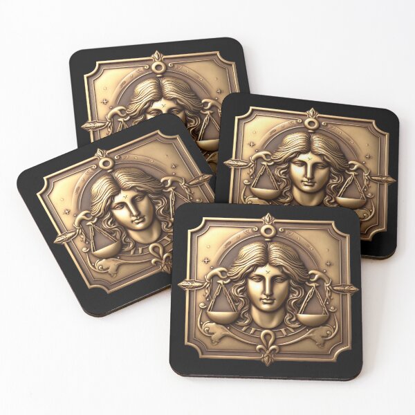 Item preview, BRASS PLAQUE OF LIBRA ZODIAC SIGN designed and sold by carlarmes.
