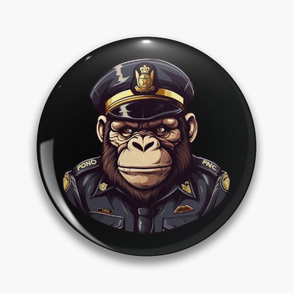 Item preview, Monkey policeman designed and sold by Soulskier.