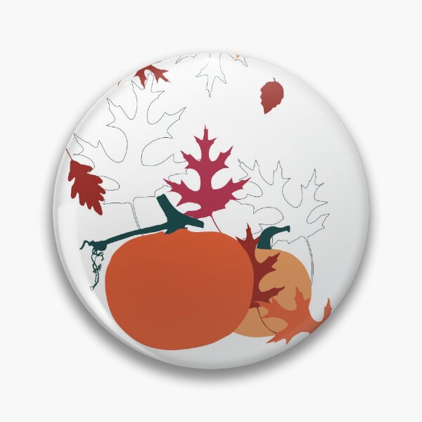 Item preview, Pumpkins and autumn leaves designed and sold by Jaine Drake.