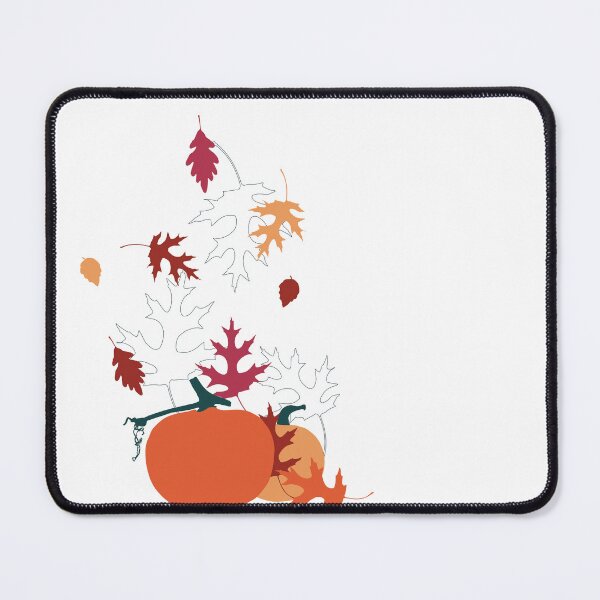 Item preview, Pumpkins and autumn leaves designed and sold by Jaine Drake.