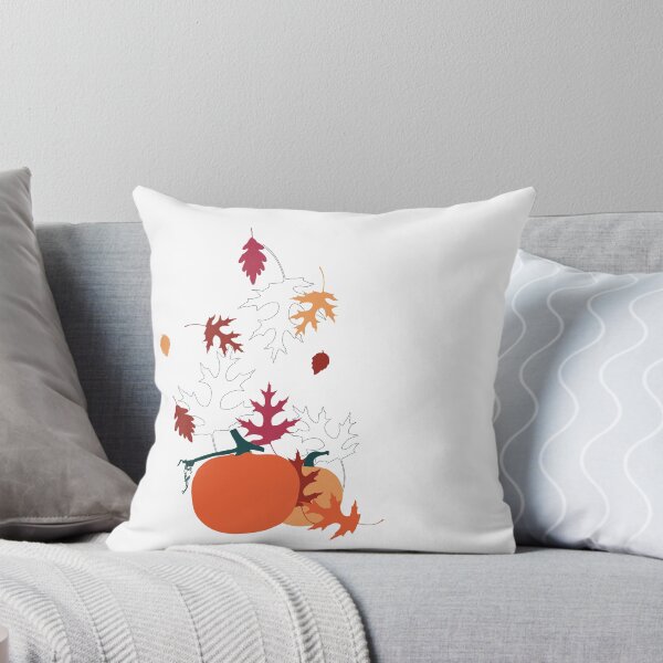 Item preview, Pumpkins and autumn leaves designed and sold by Jaine Drake.