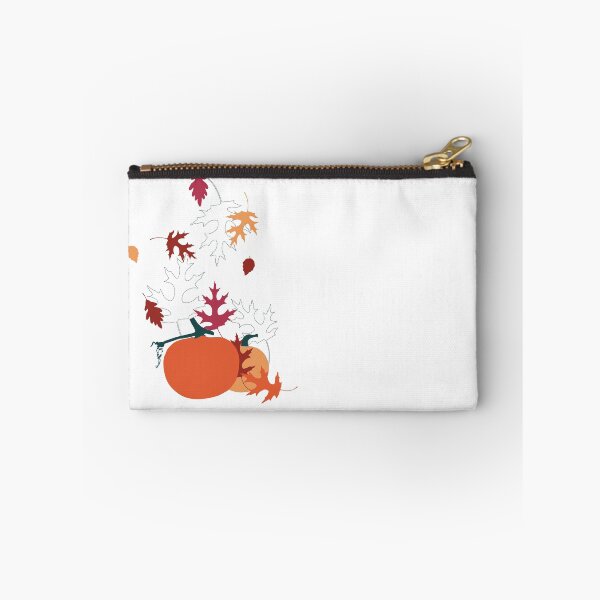 Item preview, Pumpkins and autumn leaves designed and sold by Jaine Drake.