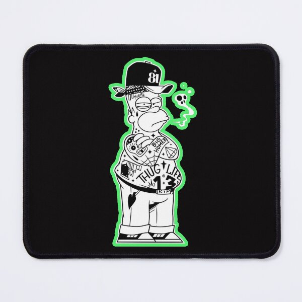Item preview, homer gangsta designed and sold by Ratatatts.