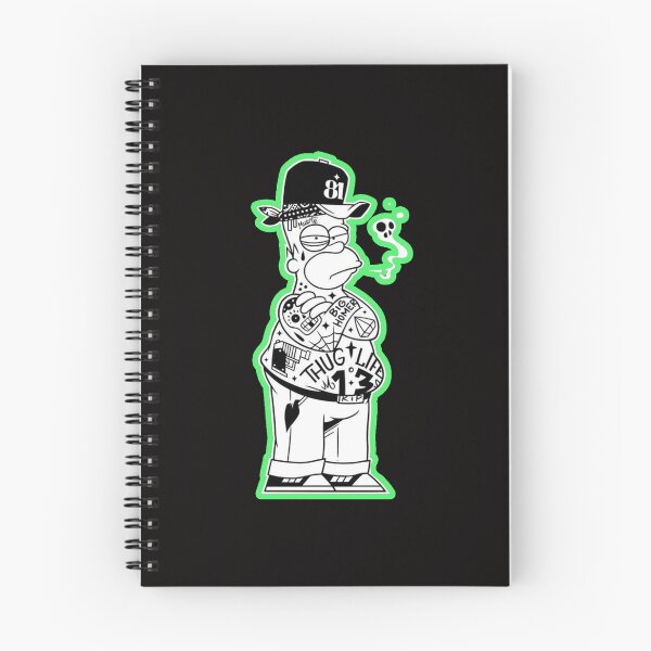 Item preview, homer gangsta designed and sold by Ratatatts.