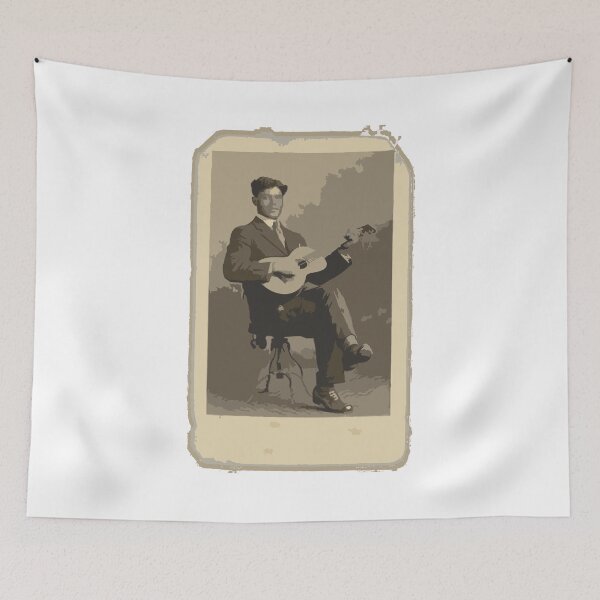 Item preview, Laid Back Guitar Player Photo designed and sold by TerScott.