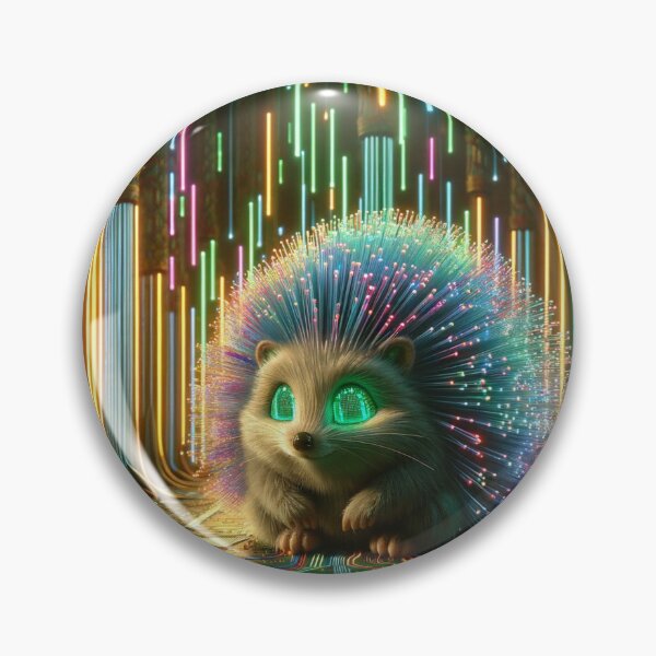 Item preview, Hedgehog Bytes - Fiber Spine designed and sold by MrAI-Store.