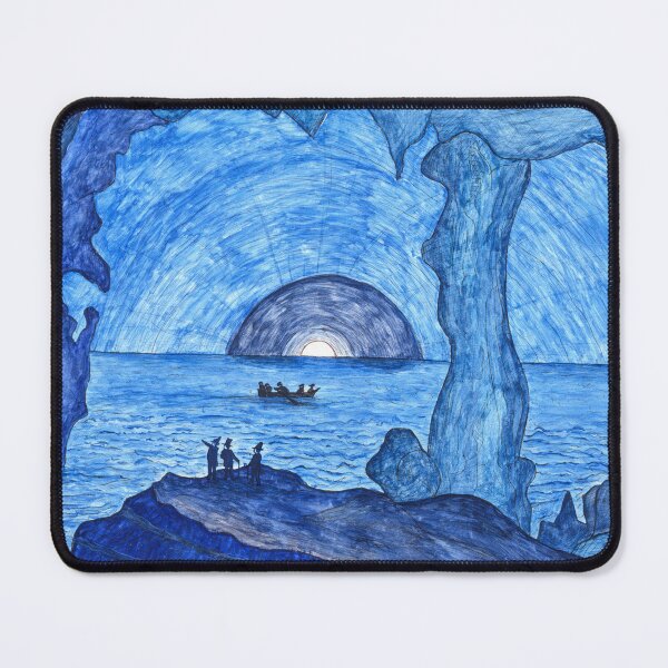 Item preview, Blue Grotto, Capri, Italy 1880 Lawrence W. Ladd designed and sold by RocketshipRetro.