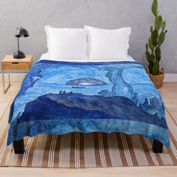 Item preview, Blue Grotto, Capri, Italy 1880 Lawrence W. Ladd designed and sold by RocketshipRetro.