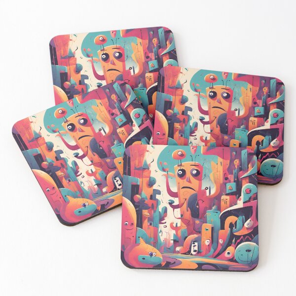 Item preview, Abstract City designed and sold by IconicFriends.